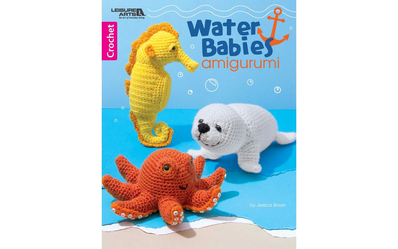 Leisure Arts Water Babies Amigurumi Crochet Book